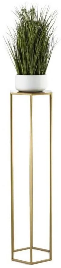 Virágállvány 100x24 cm arany színben