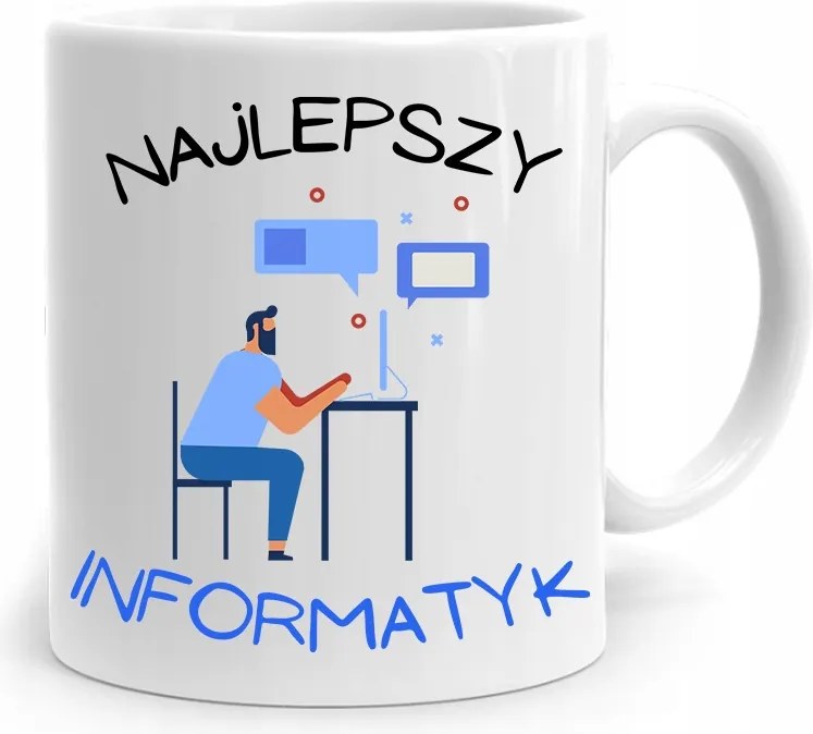 Programozó Informatika Bögre A Legjobb Informatikus fényképes nyomtatással