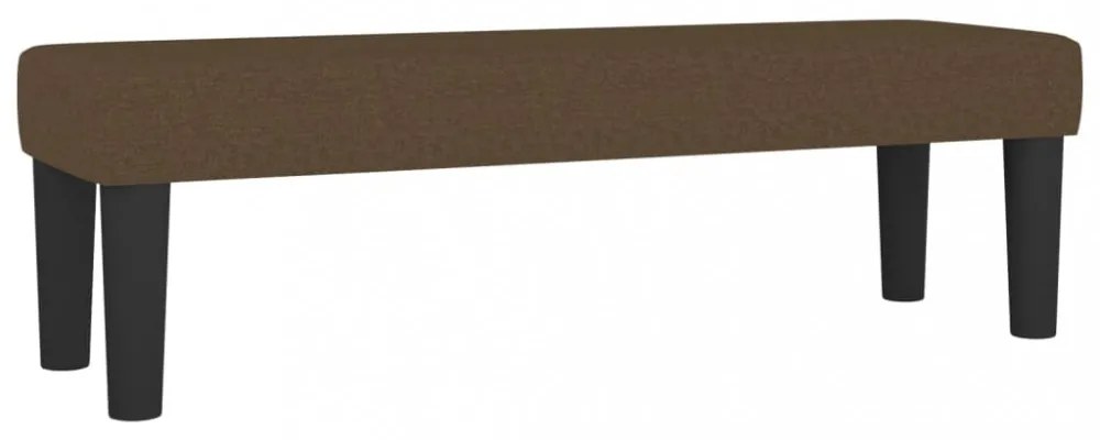 barna szövet pad 100 x 30 x 30 cm