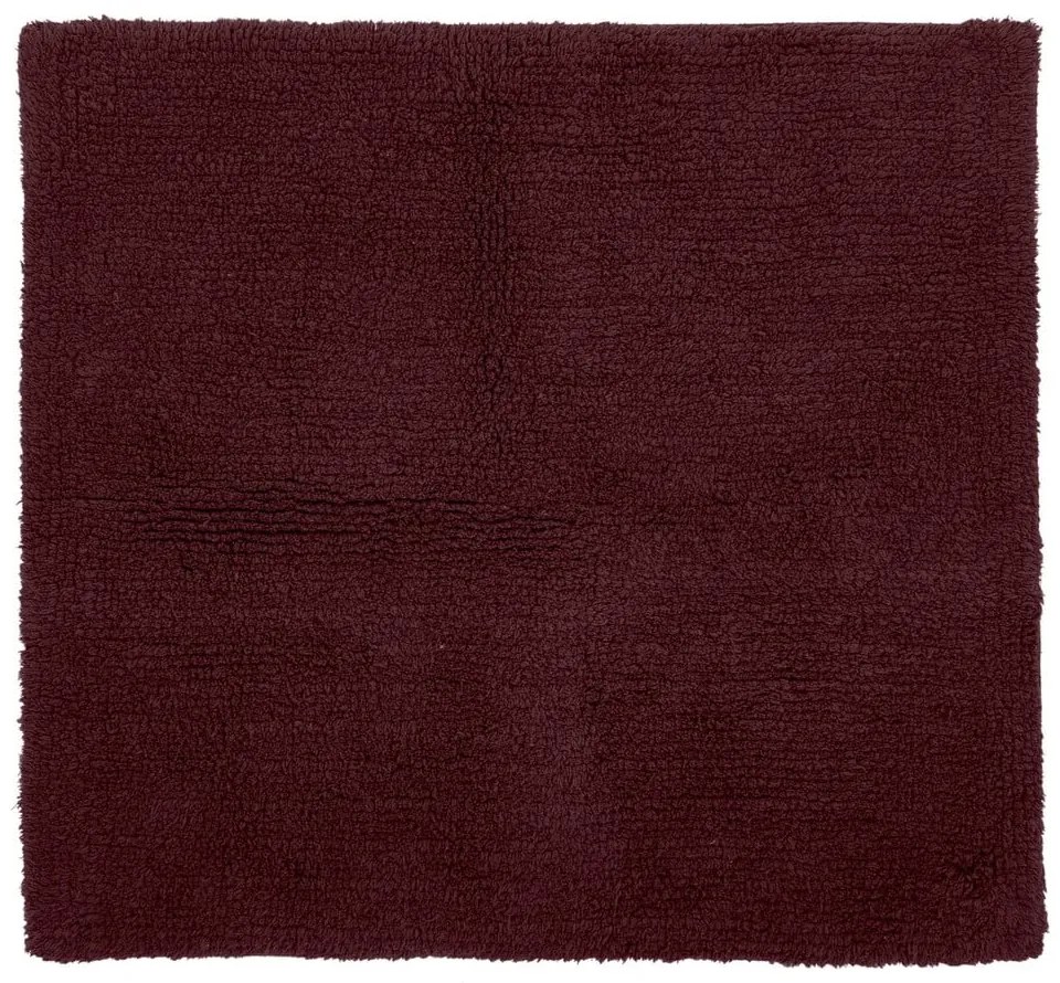 Borvörös fürdőszobai kilépő 60x60 cm Riva - Tiseco Home Studio