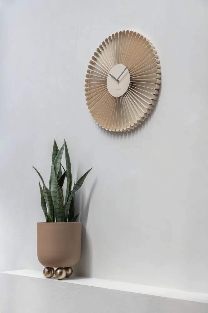 Fali óra ø 50 cm Cascara – Karlsson