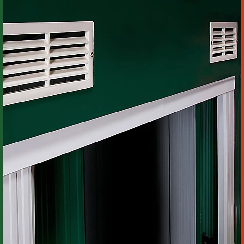 Kerti szerszámosház L, zöld Gardebruk