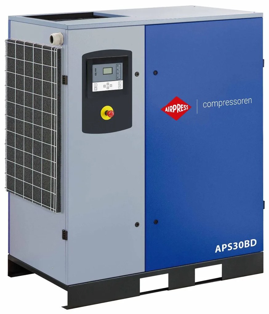 Csavarkompresszor APS 30BD 7,5 bar 30 LE/22 kW 3870 l/min 36430-BD-7,5