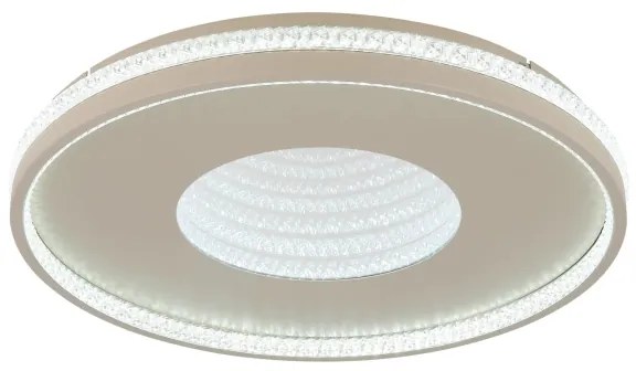 Globo 48563-40S - LED dimmelhető mennyezeti lámpa SHIRLEY 40W/230V 2700–6500 K átm. 50,5 cm + távirányító