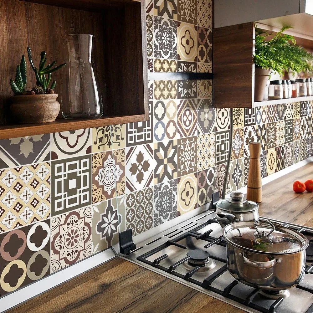 Kenjito 24 db-os falmatrica szett, 15 x 15 cm - Ambiance