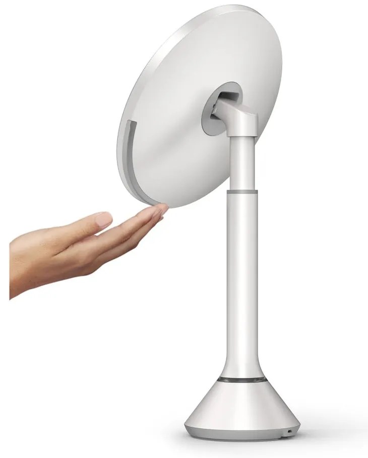 Kozmetikai tükör világítással-nagyítós (ötszörös) ø 20 cm Sensor – simplehuman