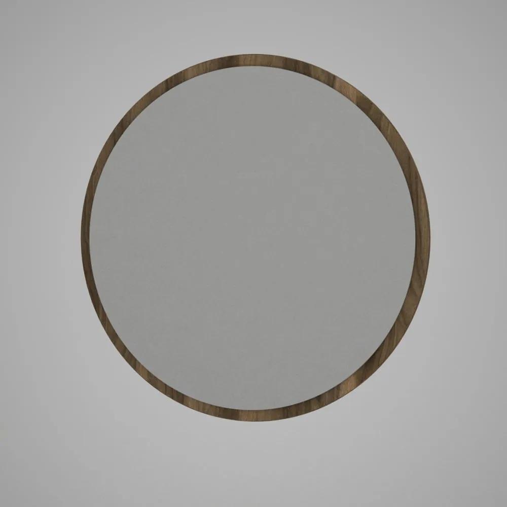 Glob kerek fali tükör barna keretben, ⌀ 59 cm