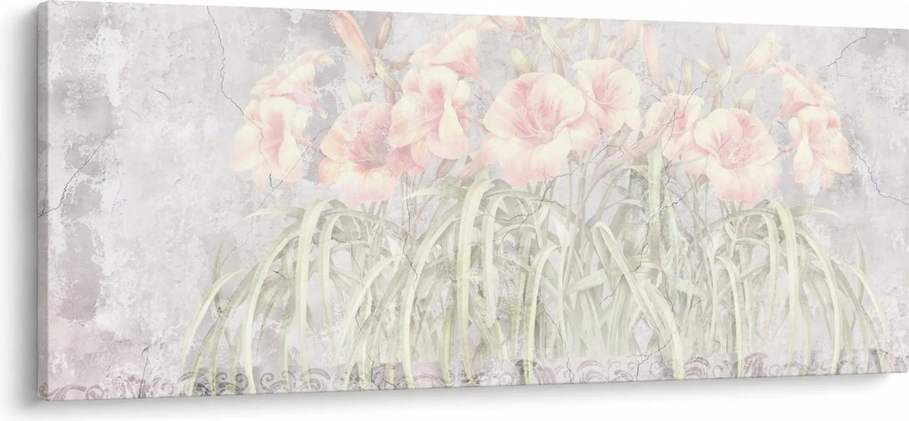 Kép - Liliomok freskója (120x50 cm)
