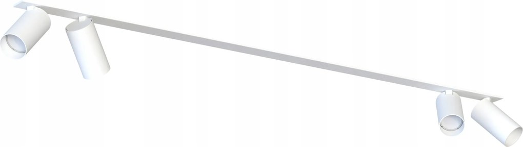 Mennyezeti díszléc fehér, modern spot étkező konyhába Mono Surface IV