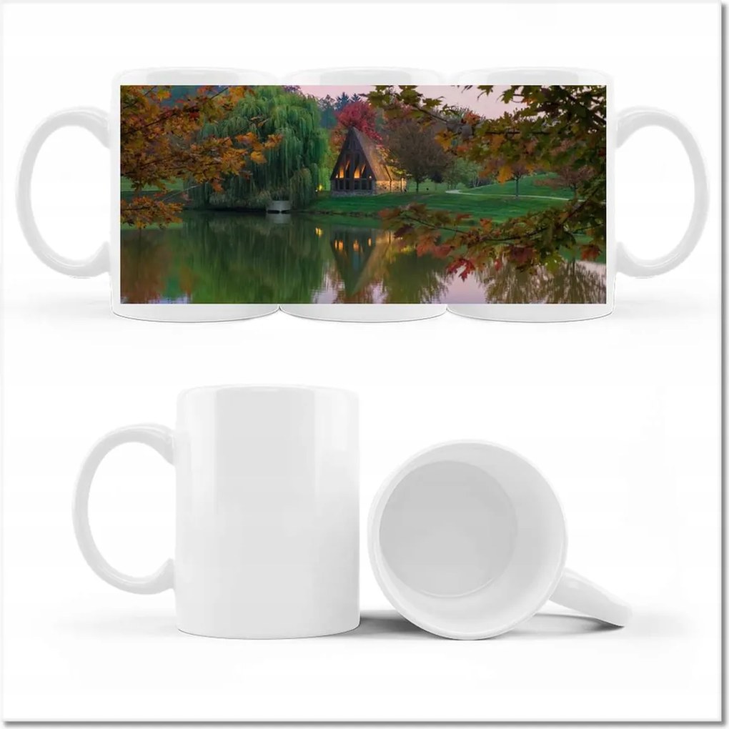 Nyomtatott bögre Tájkép Látvány