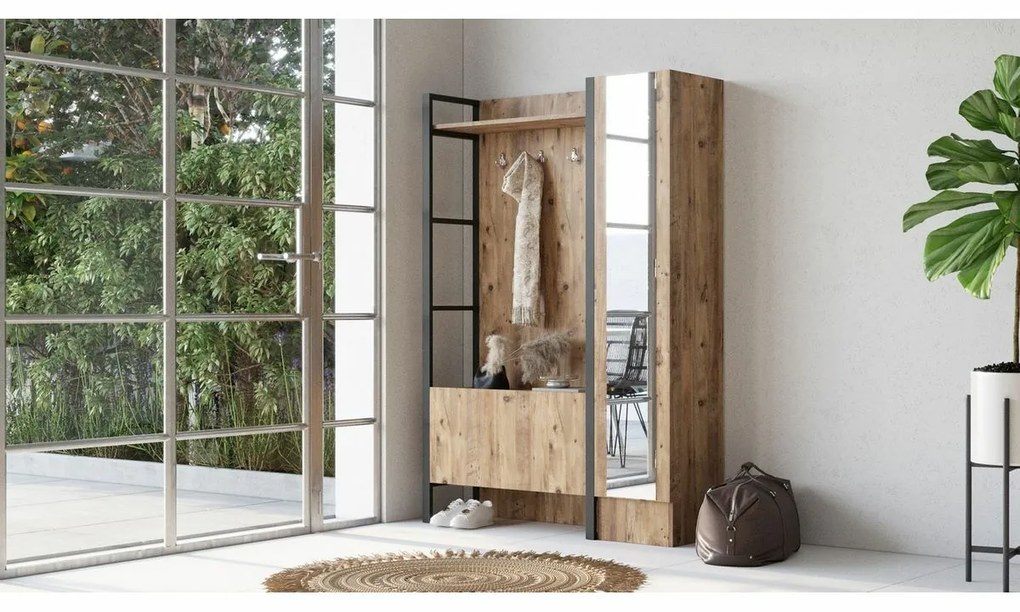 Mea Atlantic Pine előszoba szett