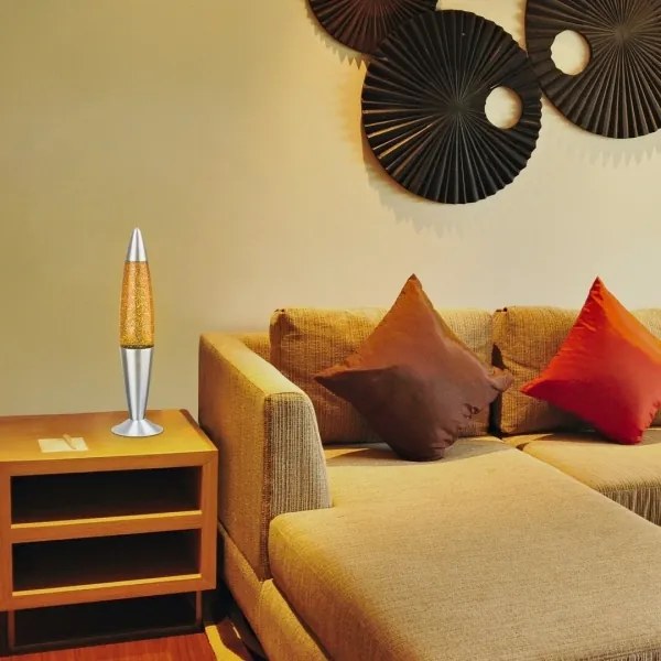 Rabalux 4114 - Láva lámpa GLITTER 1xE14/25W/230V