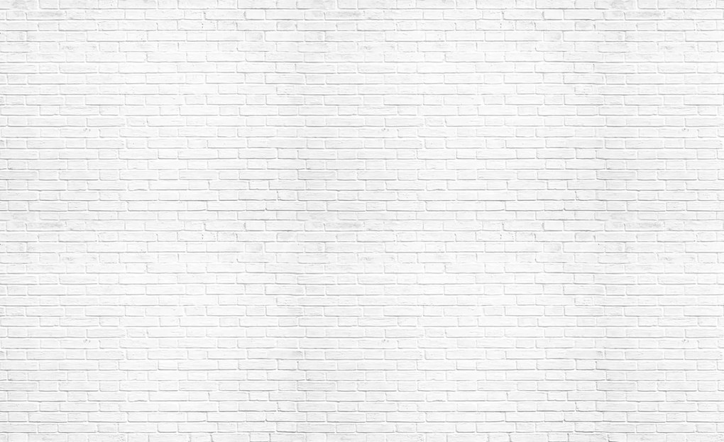 Flizelin fotótapéta Fehér tégla textúra loft minimalizmus 300x210 +ragasztó