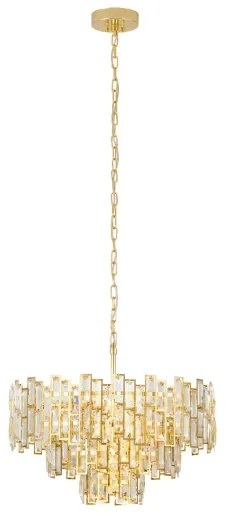 Eglo 39613 - Csillár láncon CALMEILLES 10xE14/25W/230V á. 63 cm