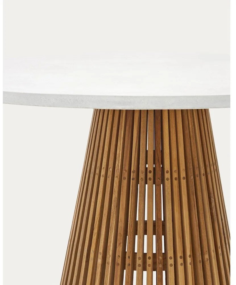 Kerek kerti étkezőasztal ø 120 cm Alcaufar – Kave Home