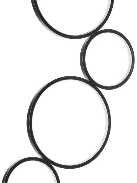 ONLI - LED állólámpa RINGS LED/58W/230V 4000K fekete