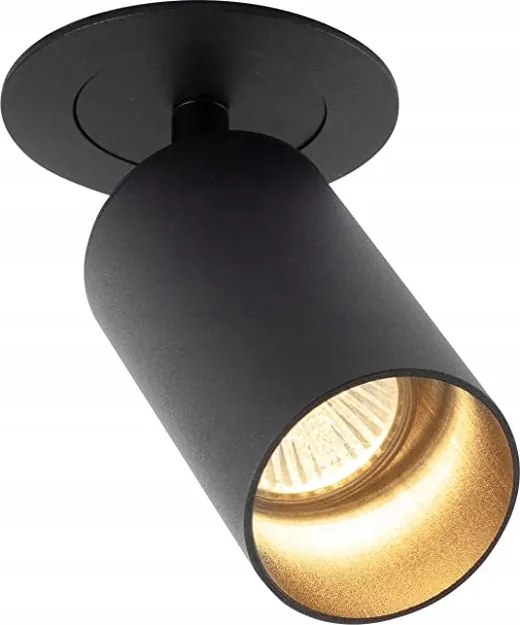 Reflektor Beltéri Fali lámpa Fekete Yafido lámpa