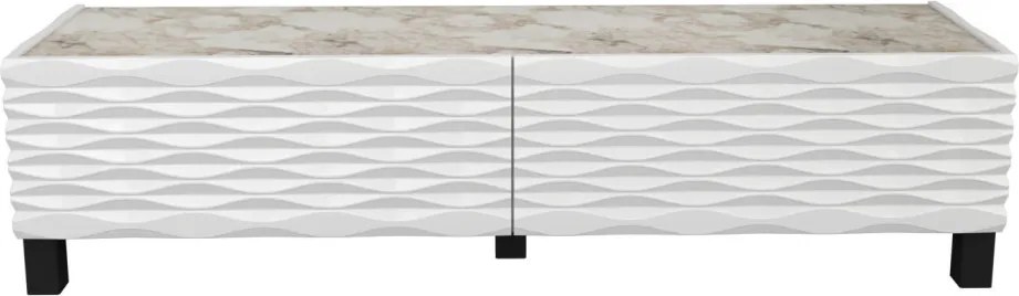 Lerze TV-állvány, fehér, 149,2 cm – TR322RTC2145