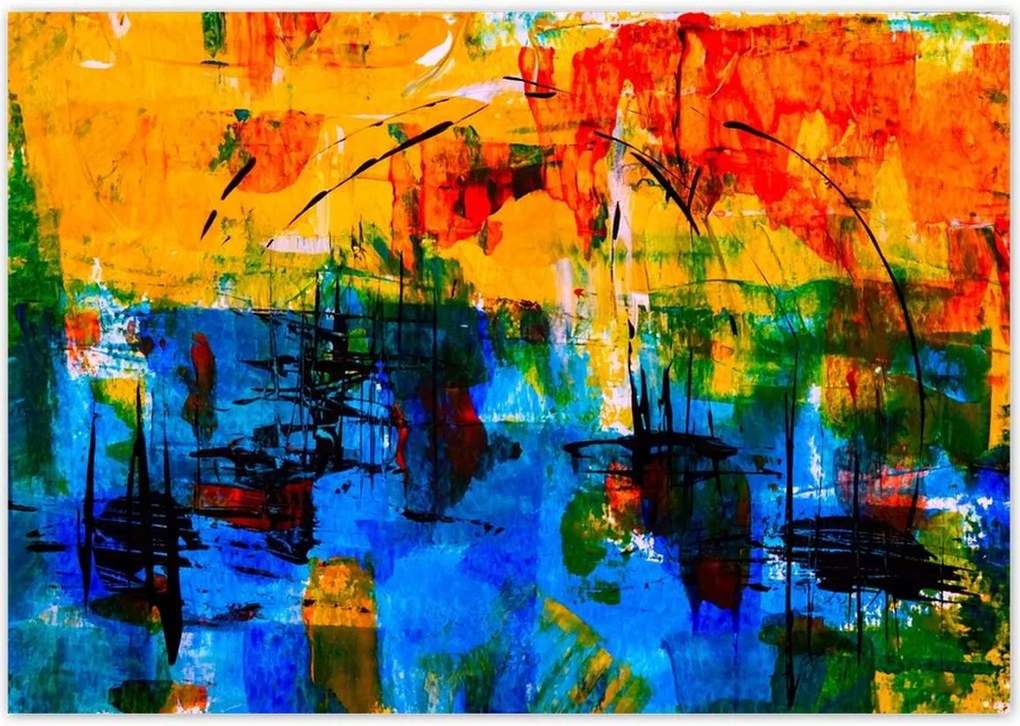 Poszterek 100x70 Absztrakt Nyilas