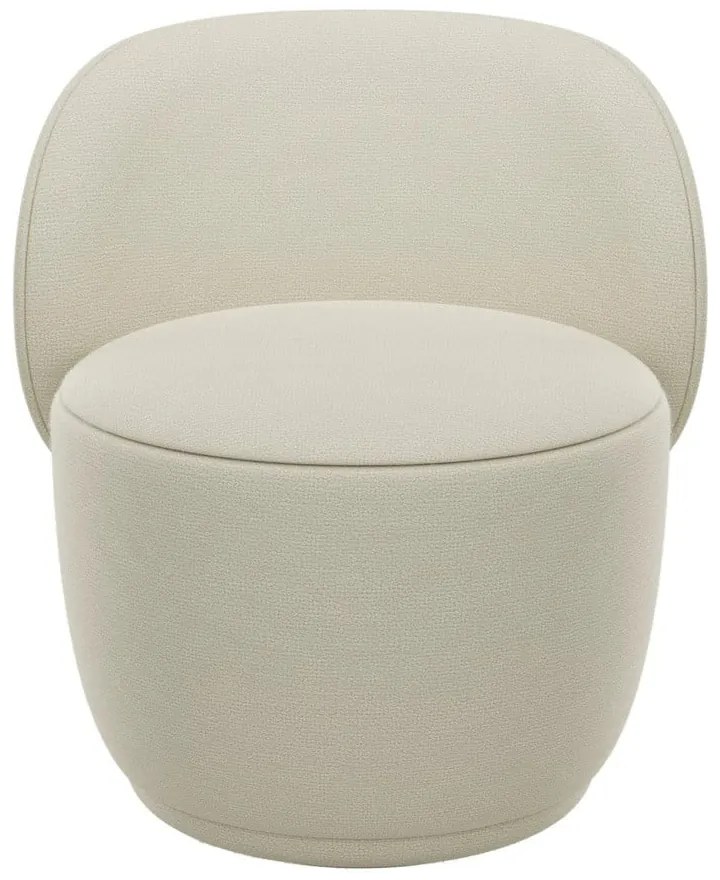 Bézs buklé fotel KUON – Blomus