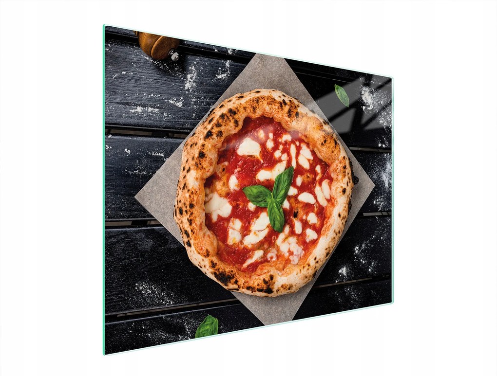 Üveg Vágódeszka 52x40 Pizza Edzett Üveg