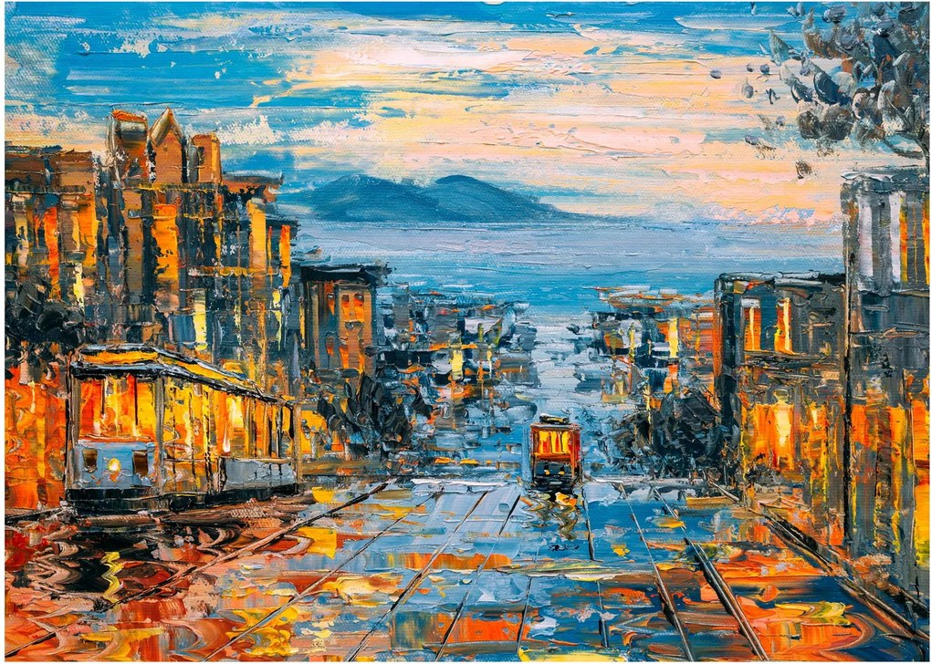 Kép - Cable Car, San Francisco (70x50 cm)