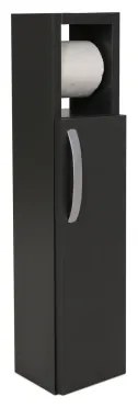 Szekrény WC-papír tartóval STAR 65x15 cm antracit