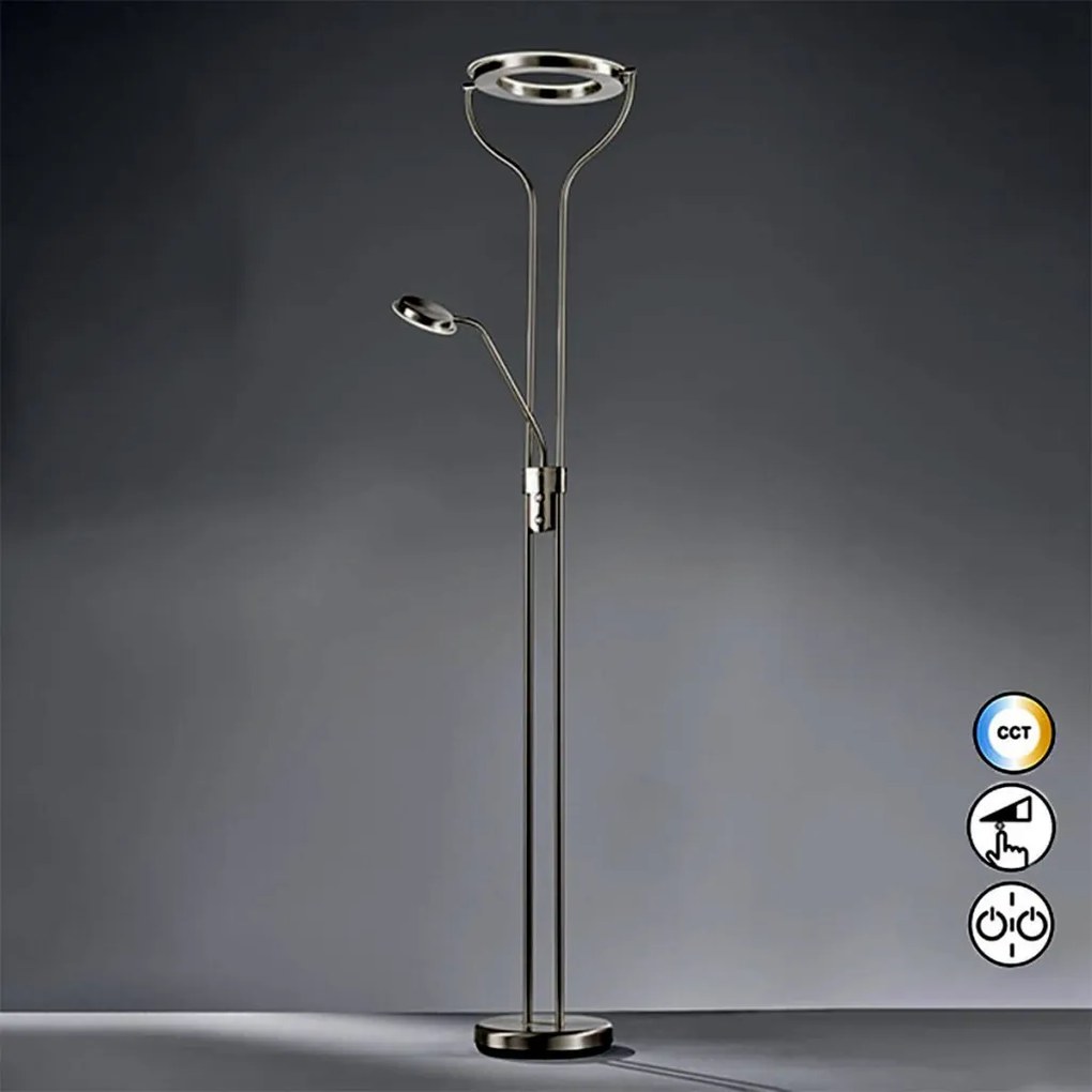 Fischer&Honsel Davos 40469 Állólámpa 1x30W/LED 2700K 4600 lm IP20