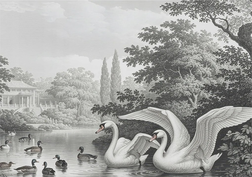 Dekoratív Fotótapéta Furnér Flizelin A természet eleganciája 312x219 Ragasztó