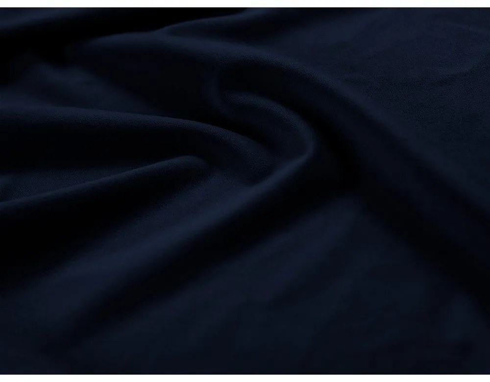 Kék bársony moduláris sarokkanapé Lupine – Micadoni