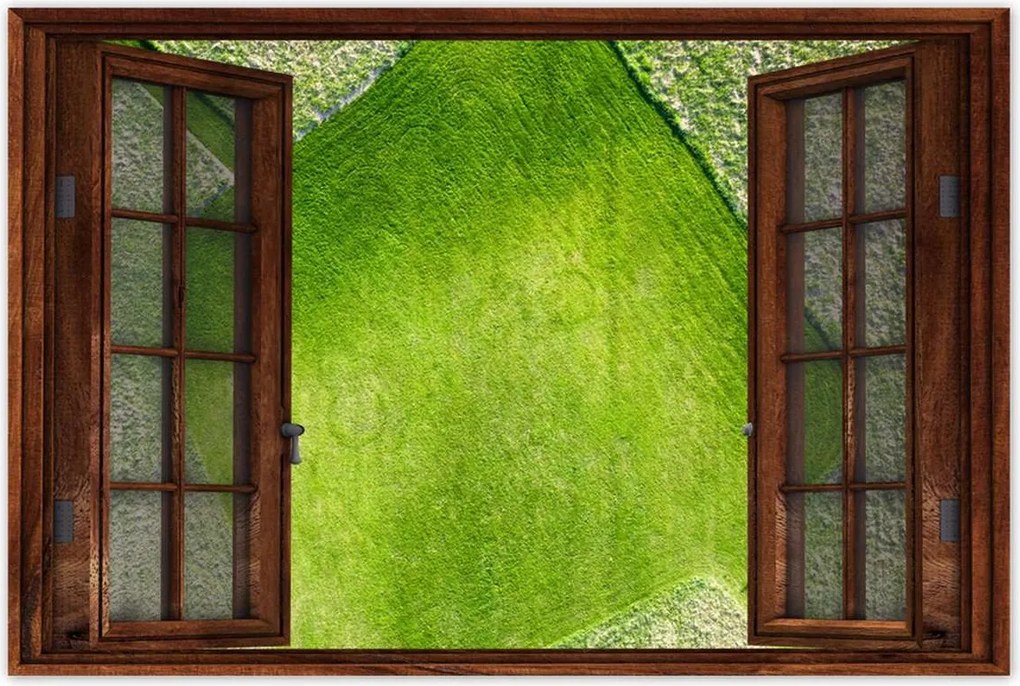 Poszterek 120x80 Fű mező rét út