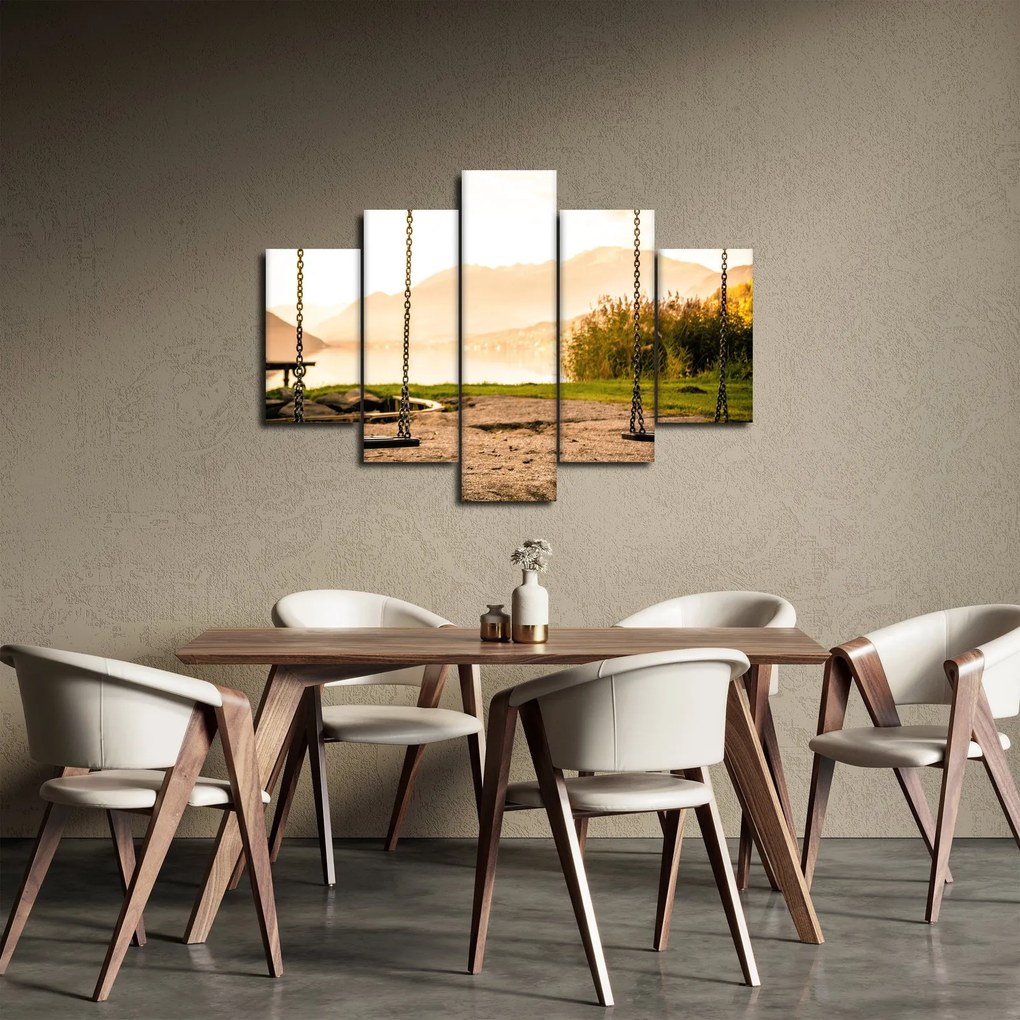 Kép egy hintákról a természetben (150x105 cm)