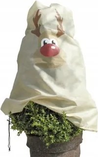 Nem szőtt kapucni -Rénszarvas Ruonny-, 125 x 120 cm