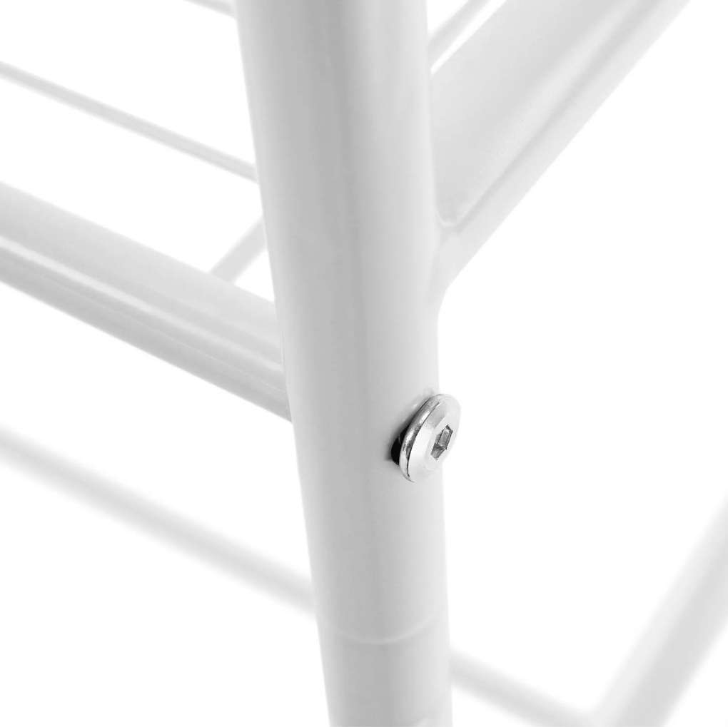 Polcállvány a mosógép fölé, fehér, VIMERA