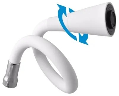 RAV Slezák SA006.0/13CB - Mosogató csaptelep SAZAVA 35,6 cm fehér/fényes króm