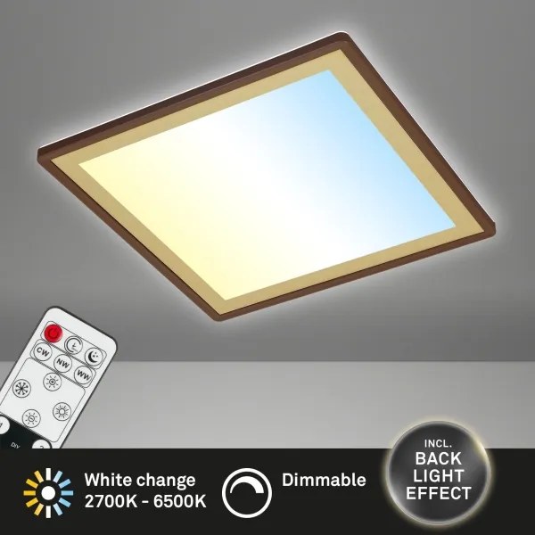 Briloner 7459-417 - DECO LED 24W 230V mennyezeti dimmer + távirányító