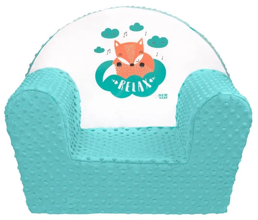 Gyermek fotel New Baby Róka menta