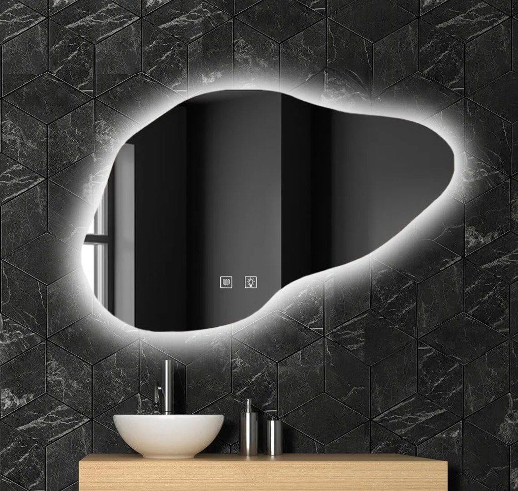 LED Tükör P11229 CLOUD B 100x70cm