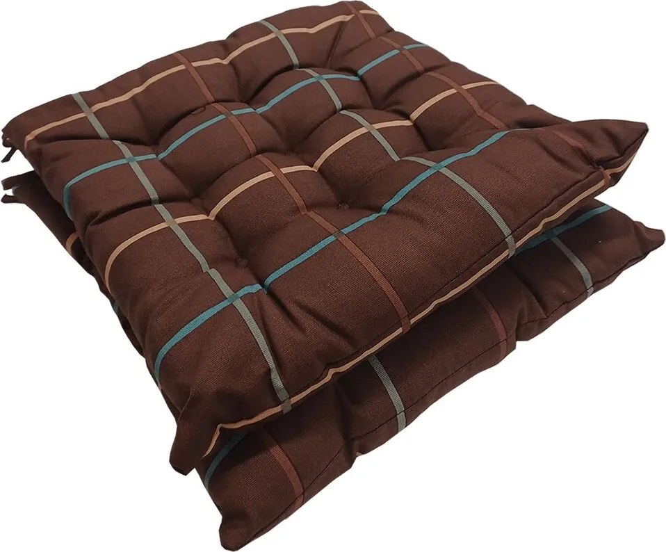 Ülőpárna ERLA BROWN 45x45 cm