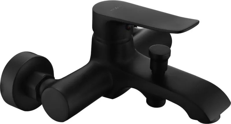 Mexen Pecos fürdőkád csaptelep, fekete - 72730-70