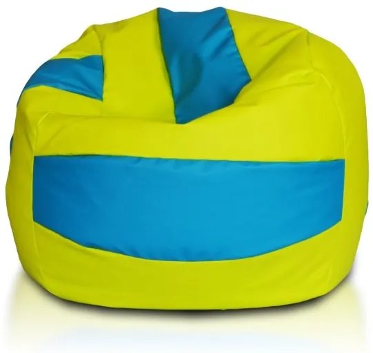 Babzsák röplabda labda eco-bőr 290l TiaHome - Lime