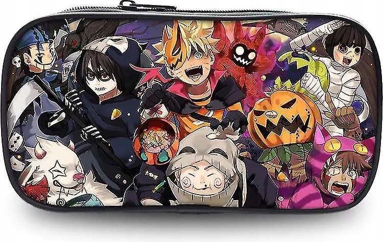 Veeki iskolai tolltartó nagy, tágas tolltartó 21 cm Halloween