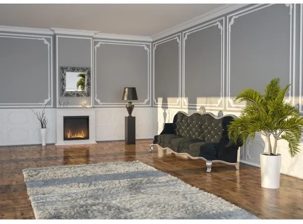 InFire - BIO Kandalló 115x100 cm 3kW fehér