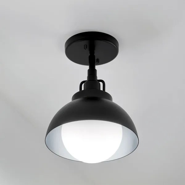 Kichler KL-NIVA-1W-1P-BK - Fali lámpa NIVA 1xE27/40W/230V fekete