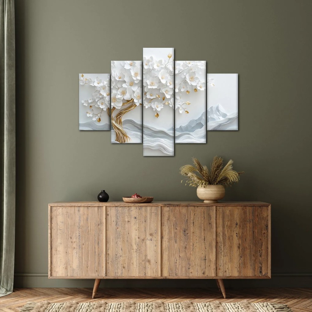 Kép – 3D elegáns életfa (150x105 cm)