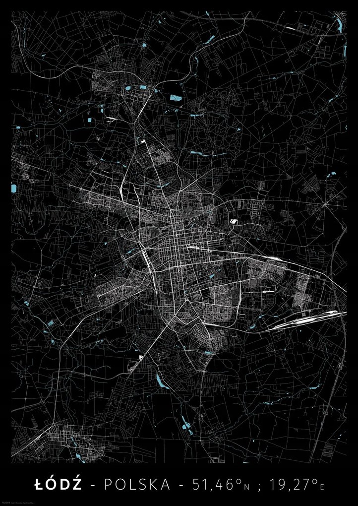 Hajó Várostérkép poszter A2 42x59,4 cm