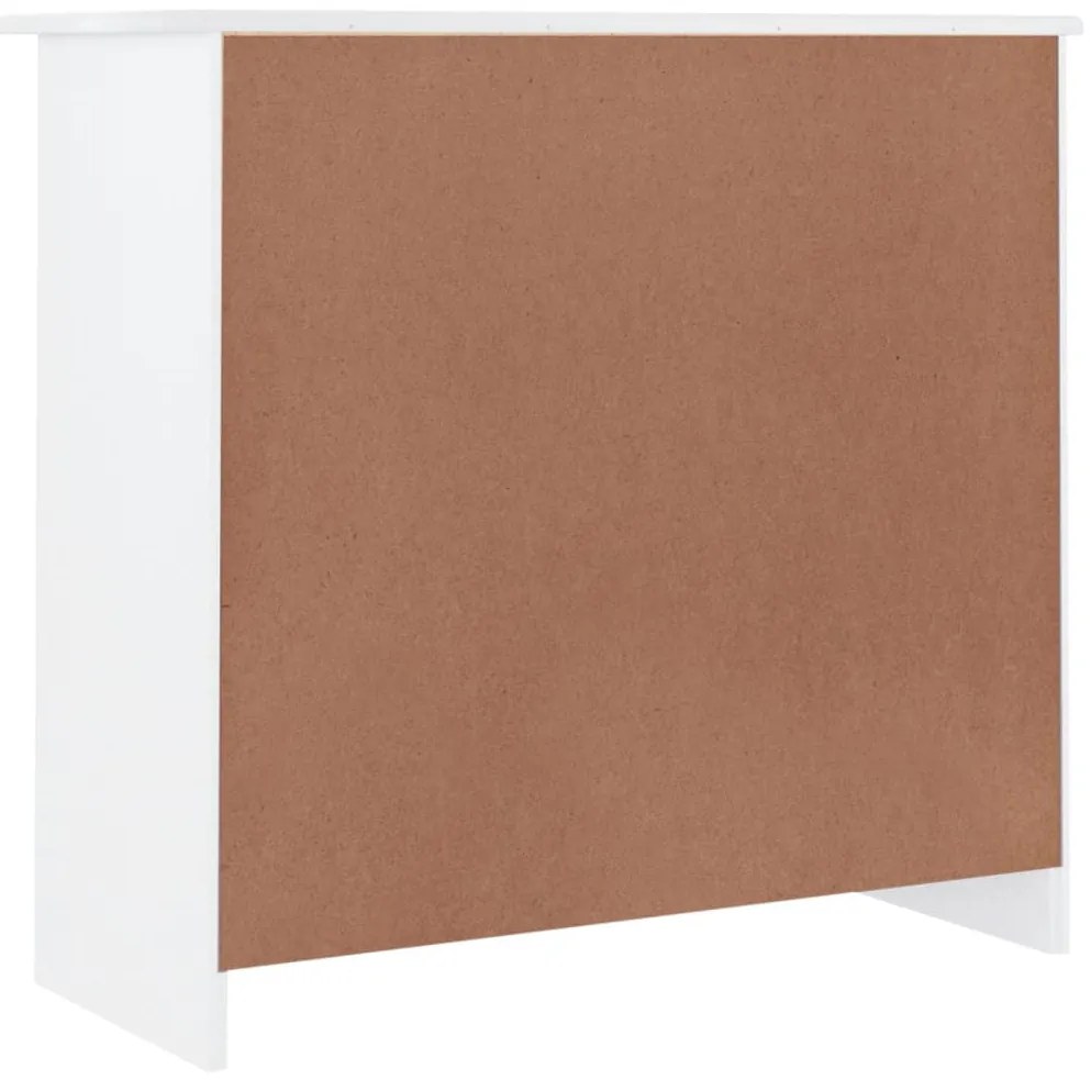 ALTA tömör fenyőfa TV-szekrény 77x35x73 cm