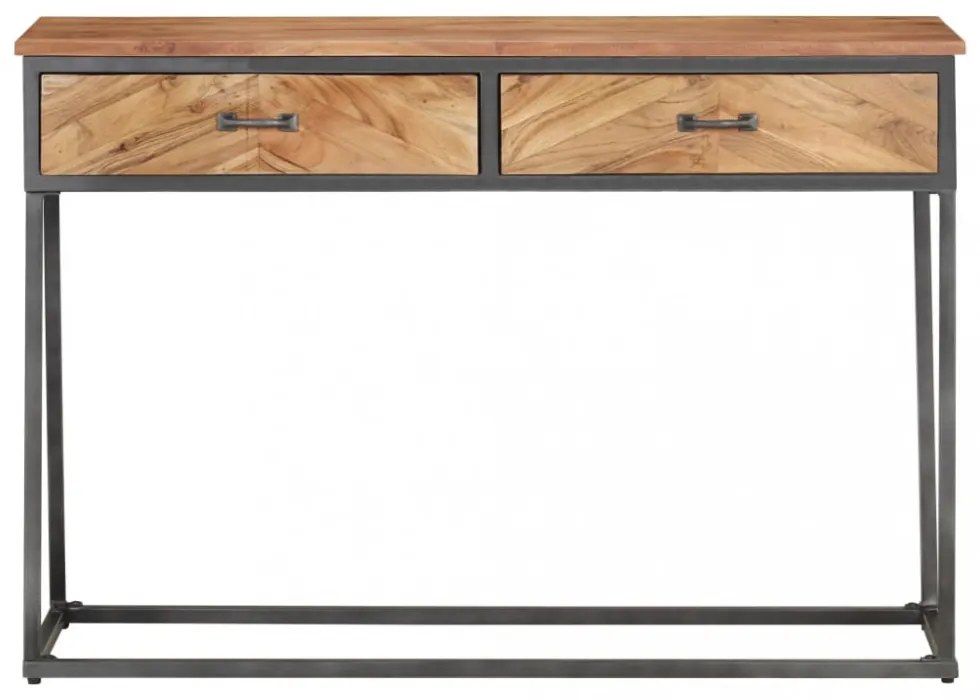 tömör akácfa tálalóasztal 110 x 35 x 75 cm