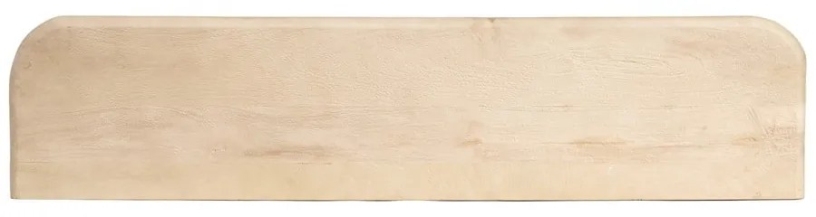 Natúr színű mangófa fali polc 88 cm Tarontu – Light & Living