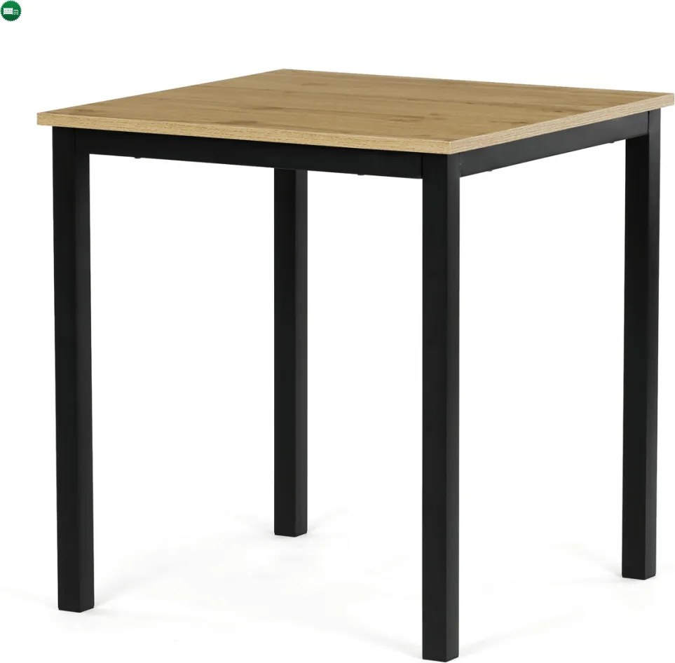 Étkezőasztal 70 × 70 cm melamin tölgy GDT-201 OAK
